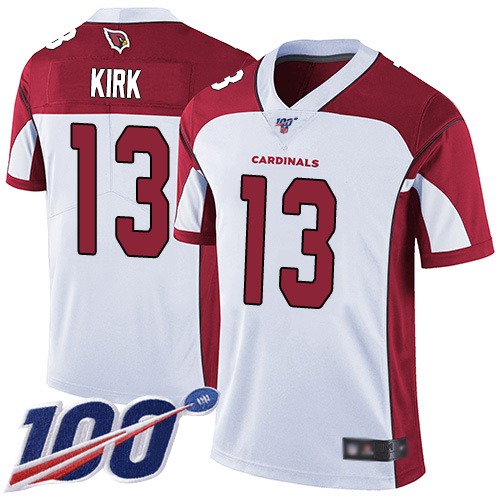 Arizona Cardinals Limited White Men Christian Kirk Road Jersey NFL Football #13 100th Season Vapor Untouchable
